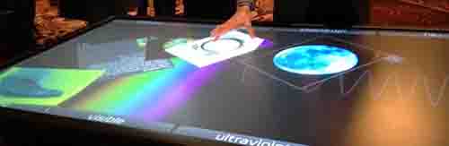 3m ces 84 inch touch table