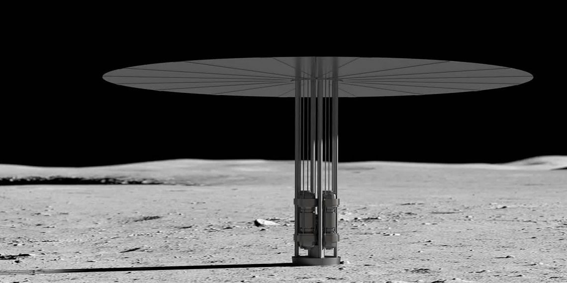 China and the United States have prepare for nuclear-powered moon bases