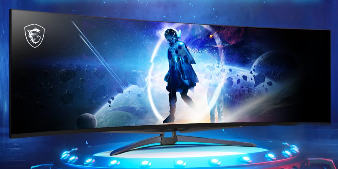 MSI teases super-ultrawide 240Hz QD-OLED video gaming display